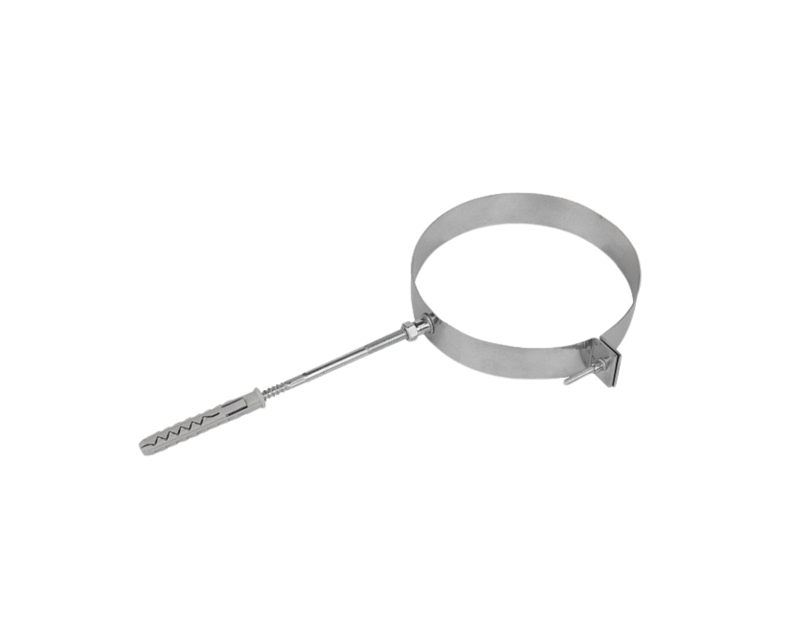 Obejma ścienna kwasoodporna z kołkiem