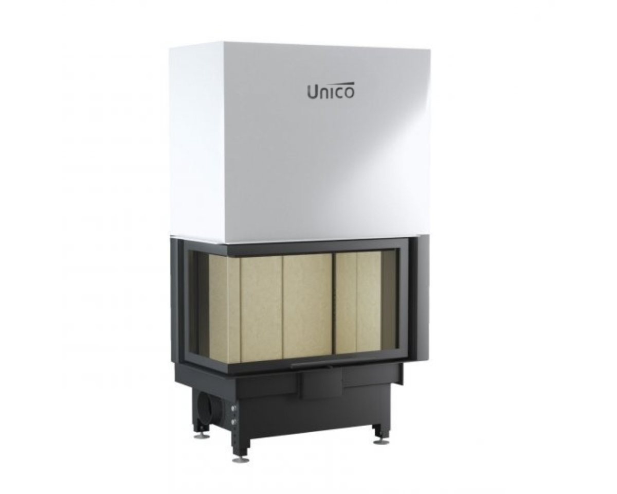 Wkład kominkowy narożny lewy Unico Dragon 4B XL LIFT - obrazek 3