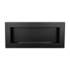 Biokominek wiszący box 900x400 czarny strukturalny mat - obrazek 4