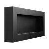 Biokominek wiszący box 900x400 czarny strukturalny mat - obrazek 3