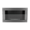 Biokominek wiszący 650x400 z szybą inox - obrazek 6