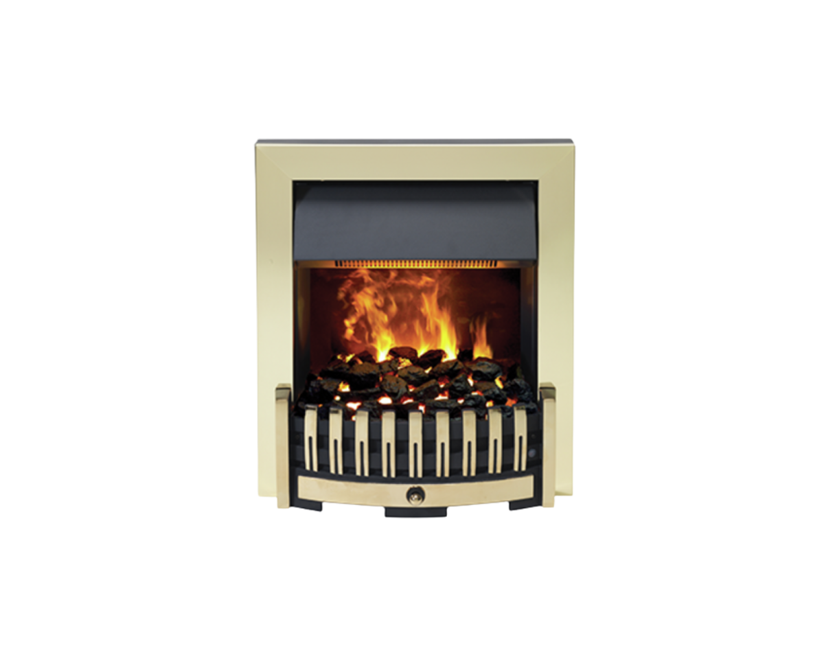 Kominek elektryczny Dimplex Danville Black/Brass - obrazek 3