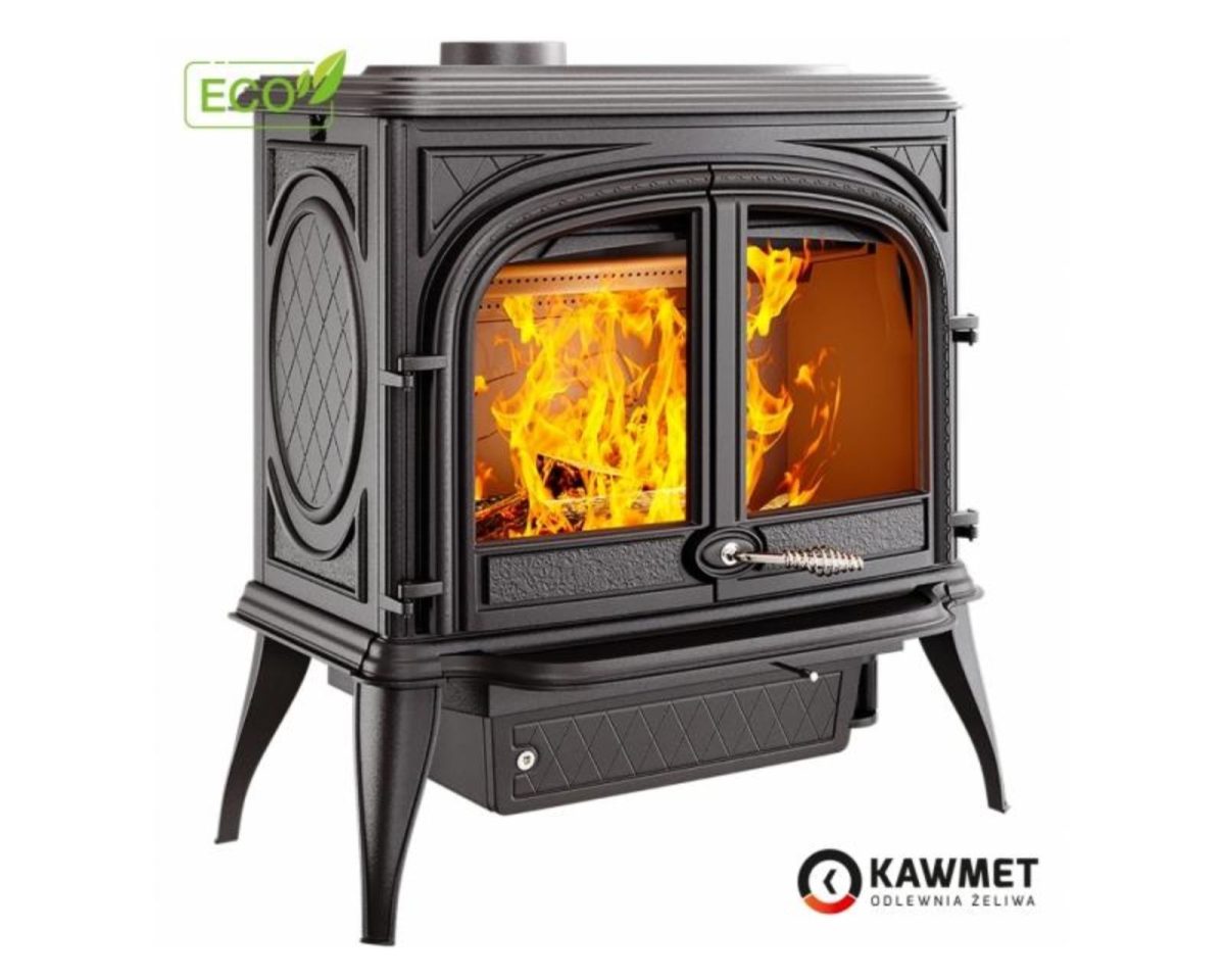 Piec żeliwny wolnostojący Kawmet Premium Ares S7 Eco