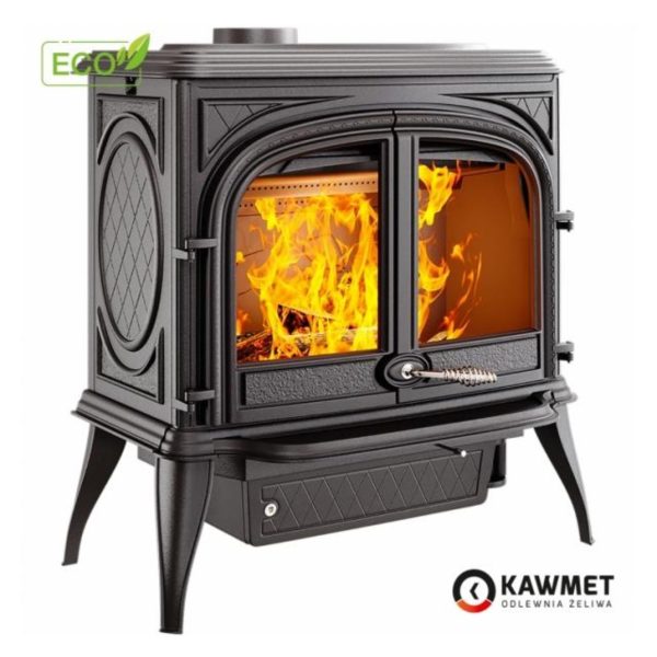 Piec żeliwny wolnostojący Kawmet Premium Ares S7 Eco