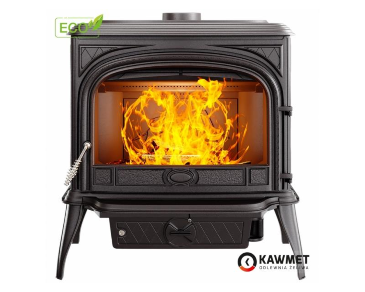 Piec żeliwny wolnostojący Kawmet Premium Sphinx S6 Eco