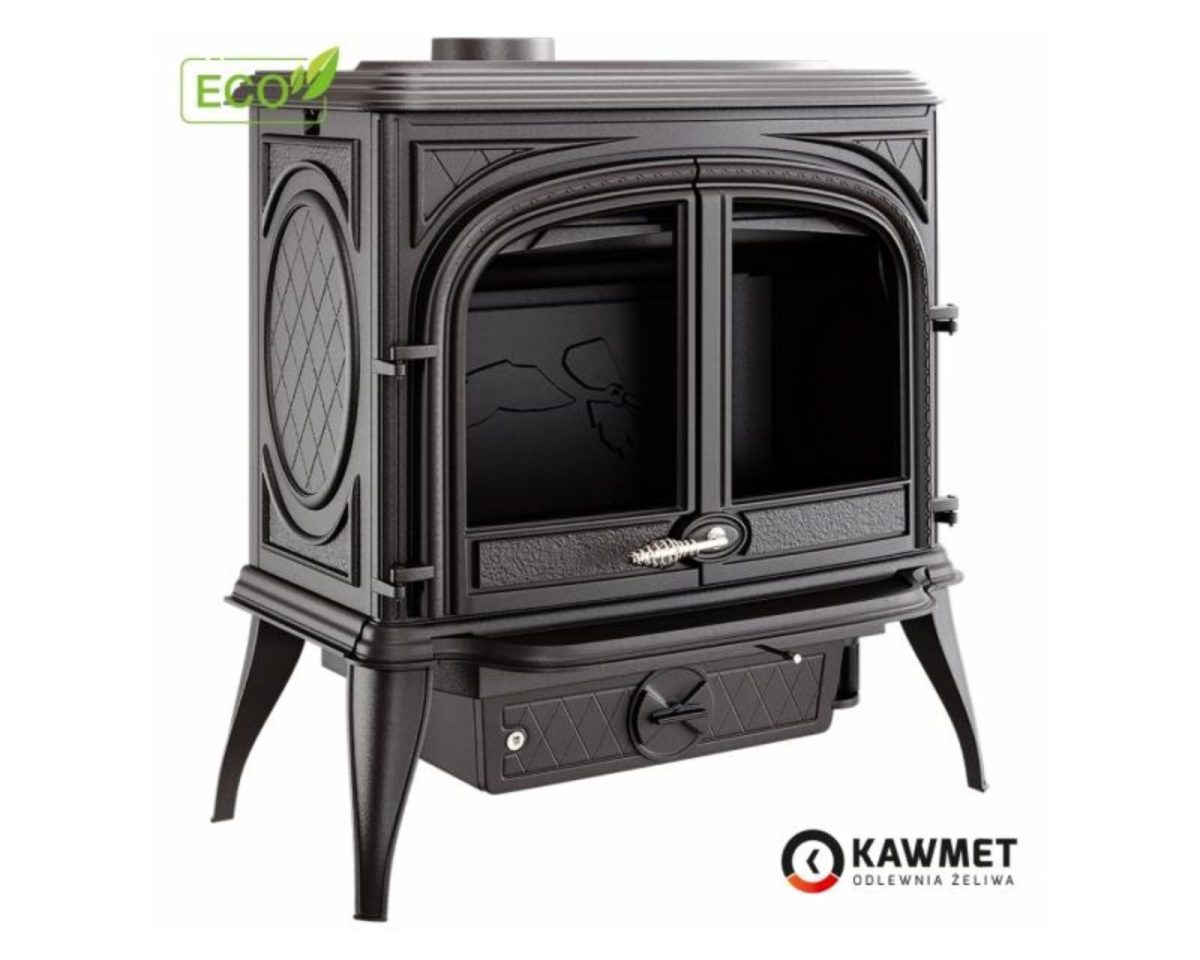 Piec żeliwny wolnostojący Kawmet Premium Helios S8 Eco