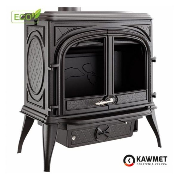 Piec żeliwny wolnostojący Kawmet Premium Helios S8 Eco